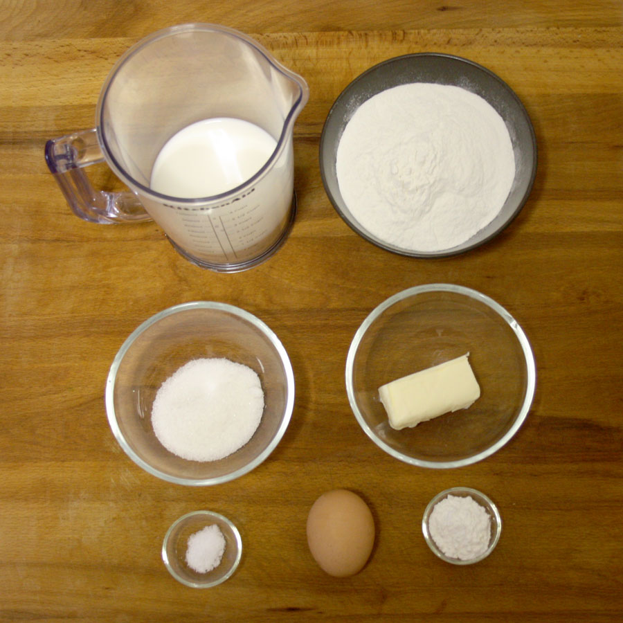Ingredienti ricetta pancakes senza glutine